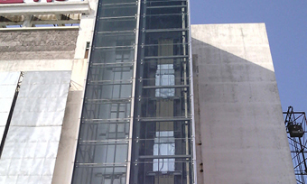 三菱电梯向各部门报告了为开展多层住宅加装电梯业务